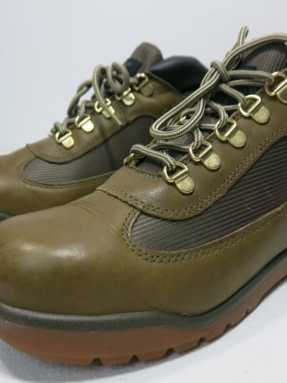 Timberland 38936M 5754 Boy's Leather Canvas Hiking Boots Footwear Shoes 6.5 M